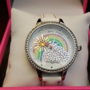 Betsey Johnson Accessories - Betsey Johnson sunshine daydream rainbow white Betsey Johnson Accessories - Betsey Johnson sunshine daydream rainbow white